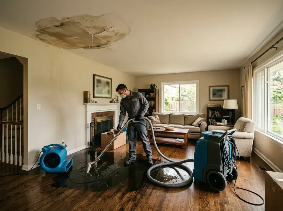 attic-pipe-burst-ceiling-drip-008 — frequently asked questions, Water Damage Restoration & Carpet Care in Presque Isle, ME